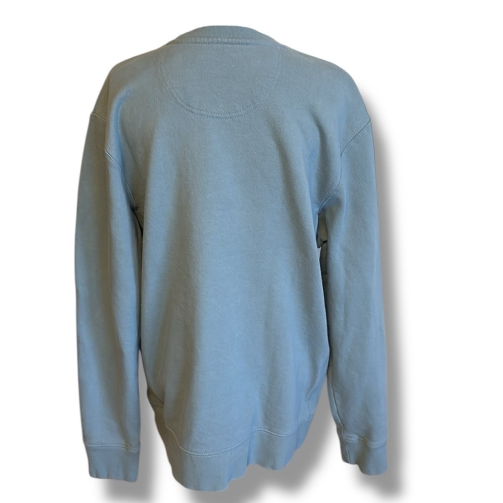 Life Is Good Men’s Sweatshirt Crew Neck Dusty Blue Size L - Picture 4 of 7